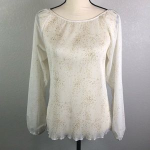 Vintage Plaza South Pleated Blouse